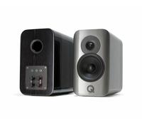 Q ACOUSTICS CONCEPT 300 COPPIA DIFFUSORI DA SCAFFALE+STAND TENSEGRITY - SILVER