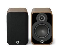 Q Acoustics Holme Oak 5020 - Coppia di altoparlanti da scaffale per libreria, driver medio/basso da 12,7 cm, tweeter da 1", sistema stereo per home theater, sistema audio surround per TV/giradischi