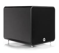 Q ACOUSTICS Q B12 - Subwoofer nero lucido, con sistema a deflettore infinito, driver da 12", amplificatore di classe D da 220 watt, bobina vocale da 50 mm, subwoofer attivo per sistemi musicali Hi Fi