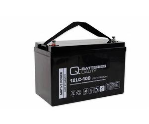 Q-Batterie 12LC-100 12V 107Ah batteria al piombo tipo AGM - Deep Cycle