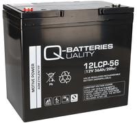 Q-Batteries 12LCP-56 / 12V - 56Ah Batteria Piombo Ciclo Profondo AGM - VRLA