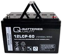Q-Batteries 12LCP-60/12 V - 63 Ah (C20) batteria al piombo tipo AGM - Deep Cycle VRLA