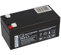 Q-Batteries 12LS-3.4 12V 3,4Ah Batteria Piombo AGM Vrla Con Vds Komp. 3,2Ah