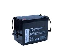 Q-Batteries 12LS-75 - Batteria al piombo 12 V, 75 Ah, tipo standard AGM 10 anni