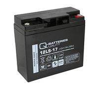Q-Batteries Batteria 12LS-17 12 V 17 Ah al piombo/AGM VRLA con VdS