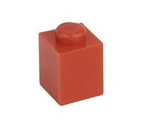 Q-Bricks 1 x 1-Stud Building Blocks Loose Pack (1000-Piece, Rosso)