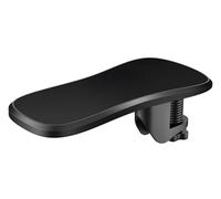 Q-Connect Braccioli/plastica/montaggio da tavolo/ergonomico/durevole/molto leggero/elimina l'affaticamento/confortevole/lavoro lungo, 28,9 x 13,5 x 10,5 cm, colore: nero