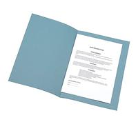 Q-CONNECT cartella, molto leggeri, 180 g/m², formato Foolscap, 100 blu, 100 Pezzi