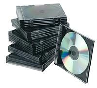 Q-CONNECT CD custodia CD Colore Nero Confezione da 25