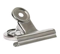 Q-Connect Clip magnetica 50 mm argento (confezione da 3)