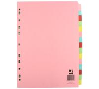 Q Connect-Divisori formato A4, 15 pezzi