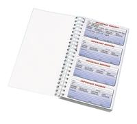 Q-Connect Duplicate Telephone Message Book 400 Messages 1 1