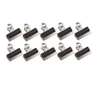 Q-Connect Grip Clip 75mm Black (10 Pack) 75 mm