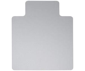 Q-Connect KF02255 - Tappetino per Sedia con Borchie, in PVC, 1219 x 920 x 2 mm, Colore: Trasparente