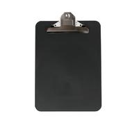 Q-CONNECT kf03300 - porta appunti, A4, 4 mm, colore: Nero