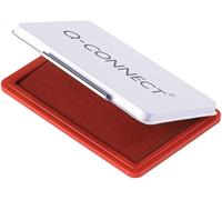 Q-Connect KF25212 m per timbro, custodia in metallo, colore: rosso