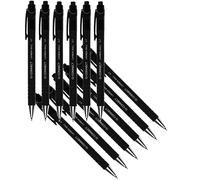 Q-Connect Lamda Ballpoint Pen Medium Black (12 Pack) KF00672