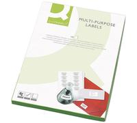 Q-Connect Multipurpose Labels 99.1x42.3mm 12 Per Sheet White (Pack of 1200) 99.1