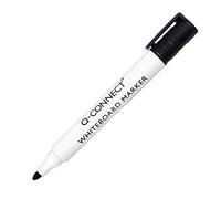Q Connect - Pennarello cancellabile, colore: nero