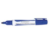 Q-Connect Pennarello lavagna/alta qualità/pennarello non permanente/spessore del tratto 2-3 mm/cancellabile/per casa/ufficio/scuola/colore: blu