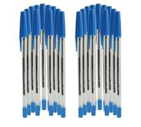 Liderpapel Penna a sfera Q CONNECT punta media blu