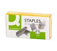 Q-Connect Punti per cucitrice No. 10 Acciaio zincato Scatola da 1000 Punti - KF01281