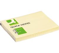 Q-Connect Quick Notes 76x102mm Yellow (Pack of 12) 75 x100 mm