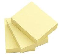 Q-Connect Repositionable Quick Note-Blocchetto, 51 x 76 mm, Confezione da 12, Giallo