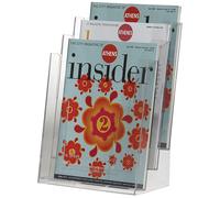 Q-Connect Three Pocket Literature Holder A4
