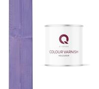 Q-COVER Lasura per legno 2,5 L Blu lavanda | Protezione del legno | Impregnante all’acqua semi-opaco | Interno & Esterno | Effetto perlante