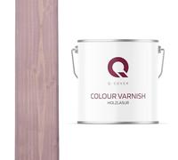 Q-COVER Lasura per legno 5 L Rosa cipria | Protezione del legno | Impregnante all’acqua semi-opaco | Interno & Esterno | Effetto perlante