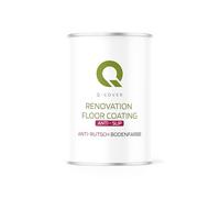 Q-COVER Vernice antiscivolo per pavimenti 1 l opaca - grigio marrone RAL 7013 - Vernice antiscivolo per garage e cantina per calcestruzzo, resistente all'abrasione, a base d'acqua, per interni