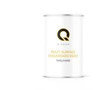 Q-COVER Vernice lavagna 1 L Opaca - Giallo segnale RAL 1003 - Pittura effetto lavagna per mobili, legno, pareti, metallo