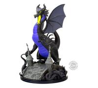 Q Fig Disney Villains Maleficent Dragon Figure Quantum Mechanix Static Painted