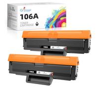 Q-image 106A Cartucce di toner Sostituzione per HP 106A W1106A Cartuccia Toner per Laser 107w 107a 107r per MFP 137fnw 137fwg 135a 135r 135w 135wg (Nero, 2-Pack)