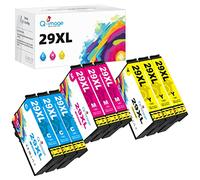 Q-image 29XL Cartucce di ricambio per Epson 29 XL compatibili con Expression Home XP-257 XP-255 XP-247 XP-245 XP-235 XP-355 XP-352 XP-345 XP-342 XP-335 XP-332 XP-455 XP-452 XP-445 XP-42 (9 Pack)
