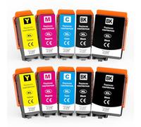 Q-image Cartucce di ricambio compatibili T202XL per Epson T202XL cartucce d'inchiostro compatibili con Epson Expression Premium XP-6000 XP-6005 XP-6100 XP-6105 (confezione da 10)