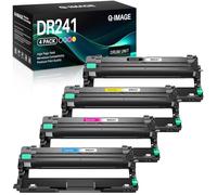 Q-image DR-241CL DR 241CL Tamburo Sostituisce DR-241CL Compatibile per Brother MFC 9332CDW DCP 9022CDW MFC 9142CDN HL-3142CW HL-3152CDW HL-3150CDW HL-3140CW MFC-9332CDW(4 unità)