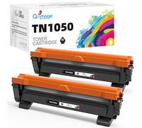 Q-image TN1050 Compatibili per Brother TN-1050 TN 1050 Cartucce Toner per Brother DCP1612W DCP-1612W HL-1110 HL-1210W HL-1112 HL-1212W DCP-1510 DCP-1610W MFC-1810 MFC-1910W DCP-1512 (2 Nero)
