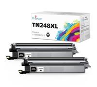 Q-image TN248XL TN-248XL Cartucce di Toner Compatibili per Brother TN-248XL, 3000 pagine, TN248XL per Brother MFC-L3760CDW LC3740CDW DCP-L3560CDW L3520CDWE L3520CDW HL-LC3215CW LC3220CW (Nero, 2-Pack)