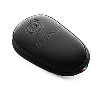 Q LAB JetPad C Copertura protettiva adesiva universale facile da installare Copertura serbatoio in pelle per moto - Nastro biadesivo 3M e imbottitura confortevole - Nero con cuciture nere