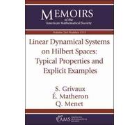 Q. Menet E. Mat Linear Dynamical Systems on Hilbert Spaces: Typical (Tascabile)