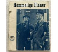 Q Planes Laurence Olivier, Ralph Richardson V. Hobson 1939 programma...