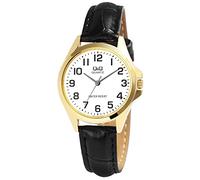 Q&Q Orologio Analogico-Digitale Automatico Donna con Cinturino in Pelle Sintetica S7230553