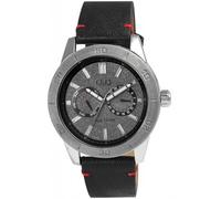 Q&Q Orologio da uomo analogico quadrante grigio-AA34J312Y, grigio, Cinturino
