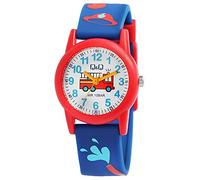 Q&Q Orologio per bambini in silicone, con fibbia ad ardiglione, orologio analogico al quarzo, VR99J019Y