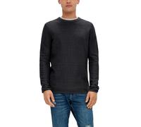 Q/S by s.Oliver Maglione Lavorato a Maglia, Grigio, M Uomo