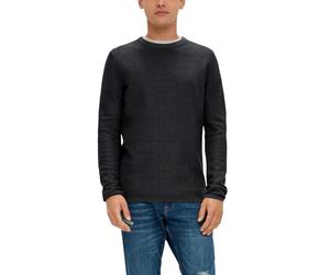 Q/S by s.Oliver Maglione Lavorato a Maglia, Grigio, M Uomo