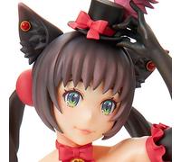 Q-Six Burlesque Gatto Statuetta PVC 1/7 Campana Gatto Nero Ver. 25 cm