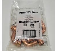 (Q.TÀ. 10) NIBCO PC607-2 FTG x PRESS 1/2" Gomito In Rame A 90 Gradi 9059110PC
